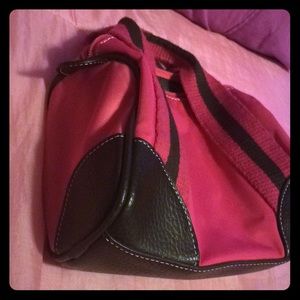 Tommy Hilfiger handbag pink with black leather